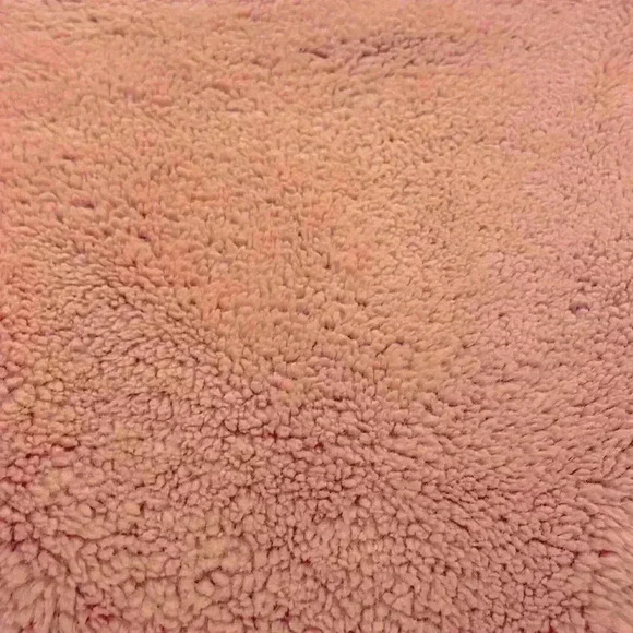 Madewell Teddy Bear Sherpa crewneck coral/pink cropped sleeves size medium - Picture 5 of 10